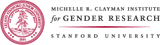 Stanford University Michelle Clayman Institute for Gender Research logo