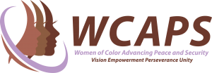 Women of Color Advancing Peace and Security logo